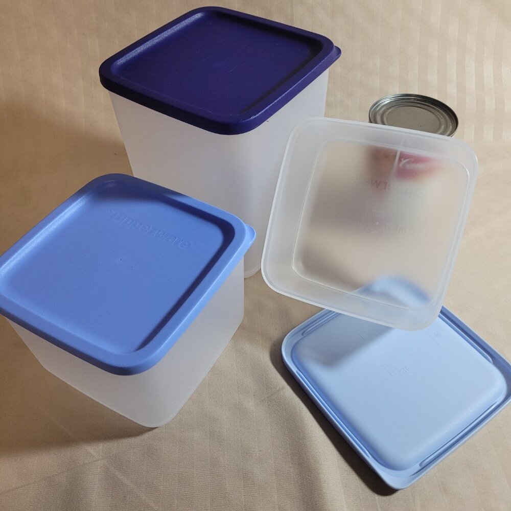Tupperware Cubix 12 Piece Food Storage Container Set - Picture 3 of 5